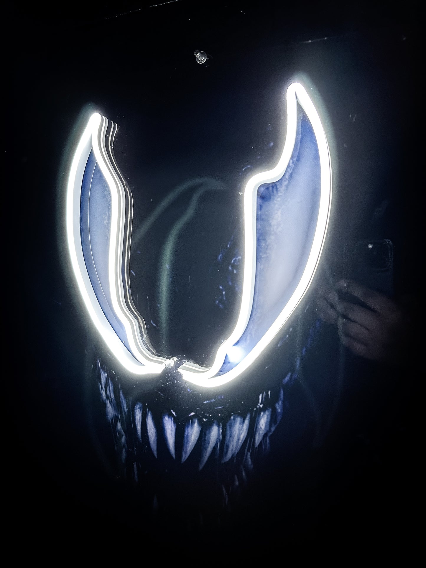 Cuadro Personalizado Neon Con Resina Venom