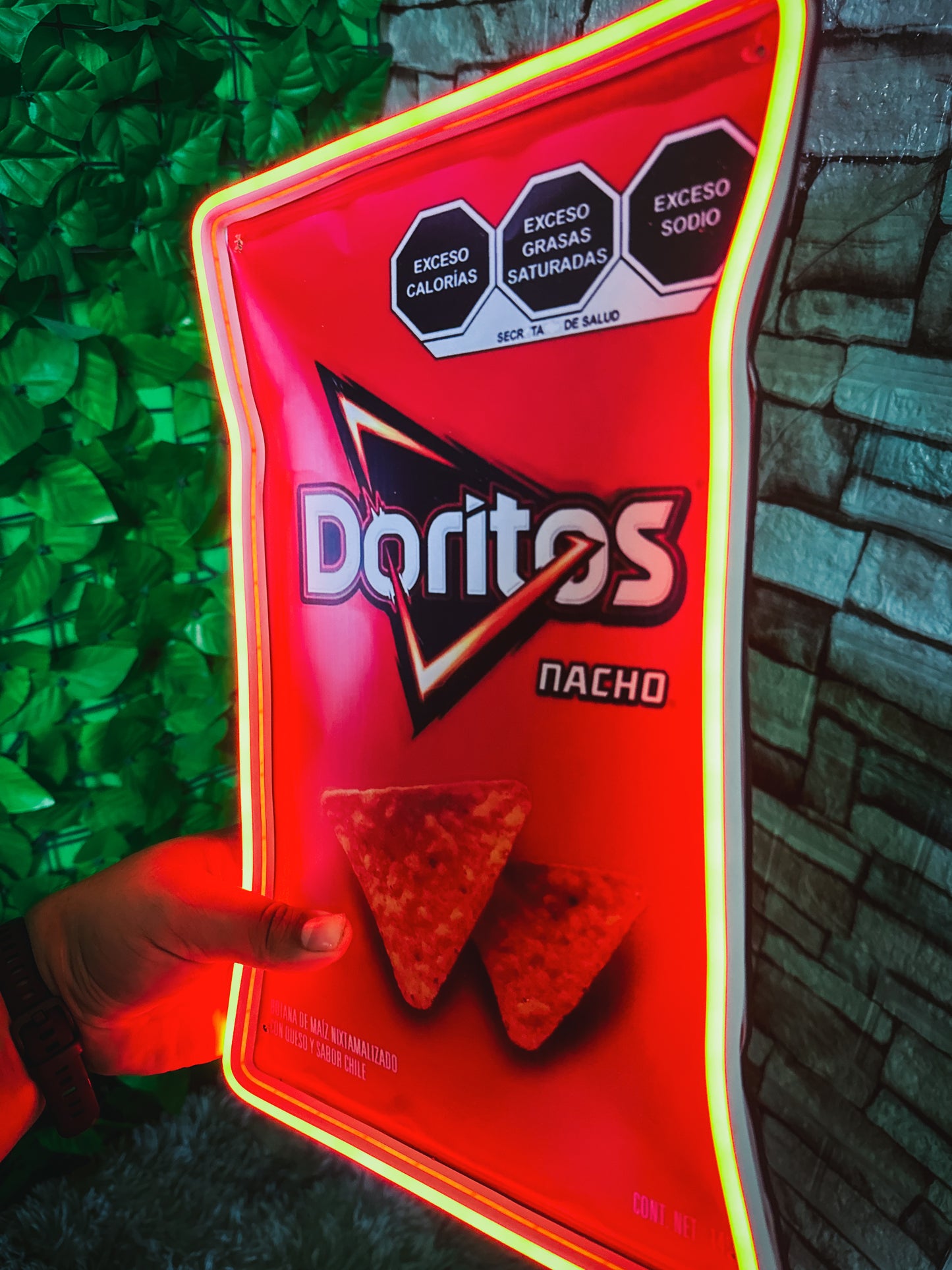 Letrero Neon Doritos - Letreros de Snacks (Copy)