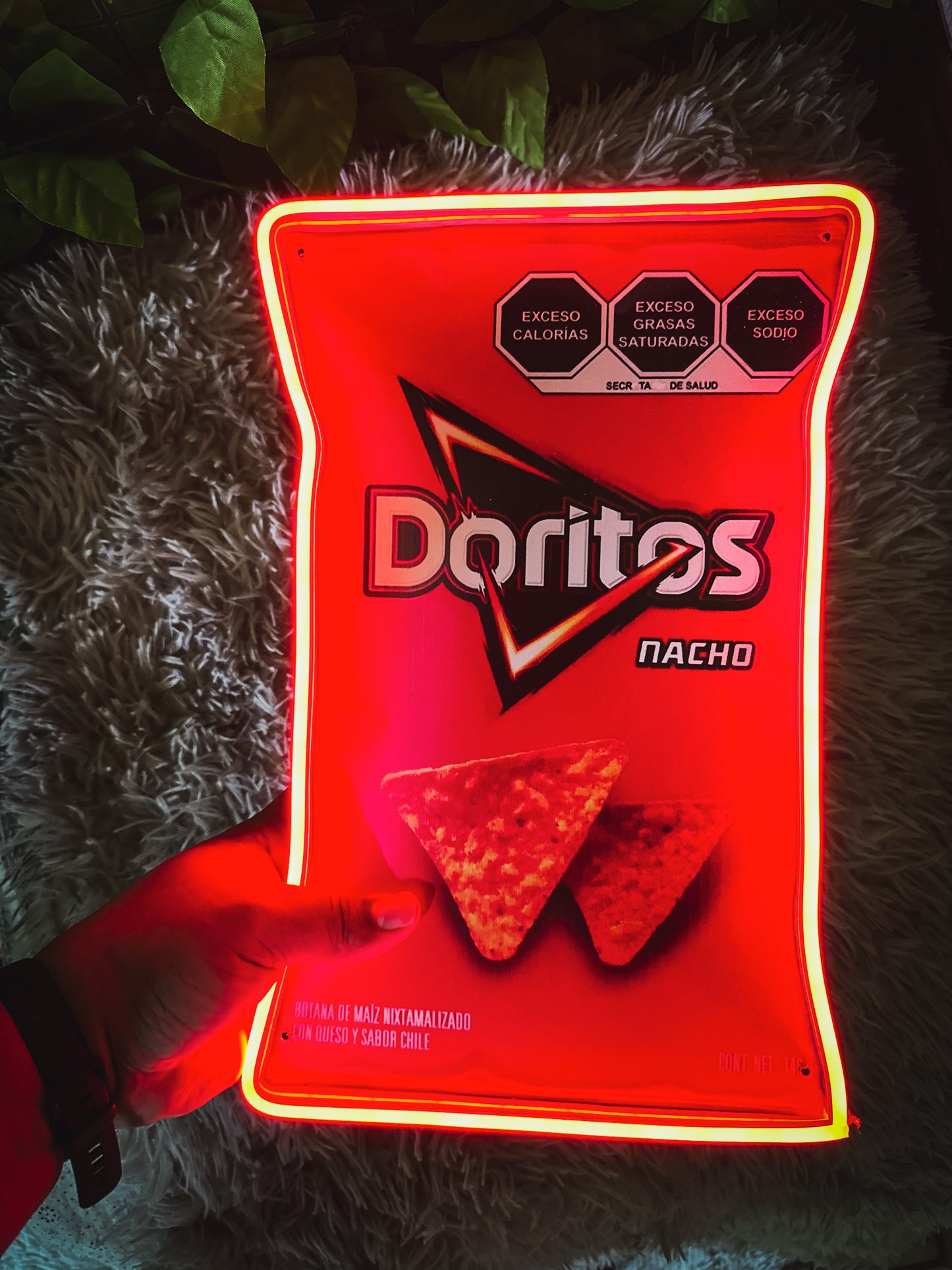 Letrero Neon Doritos - Letreros de Snacks (Copy)