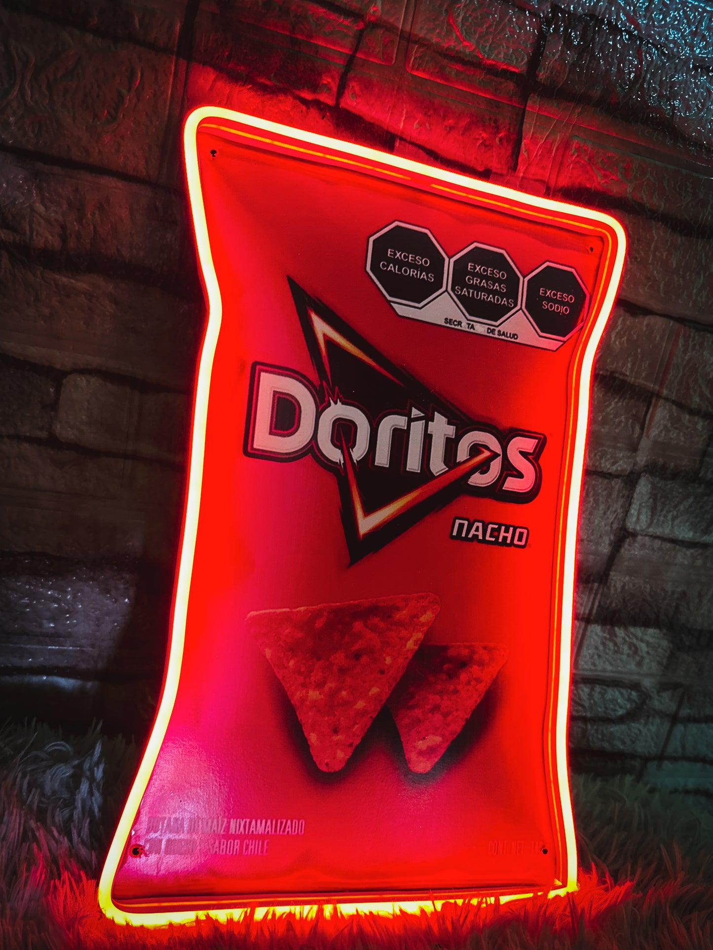 Letrero Neon Doritos - Letreros de Snacks (Copy)