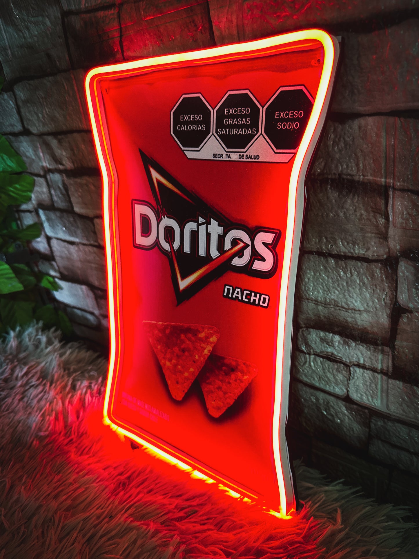 Letrero Neon Doritos - Letreros de Snacks (Copy)