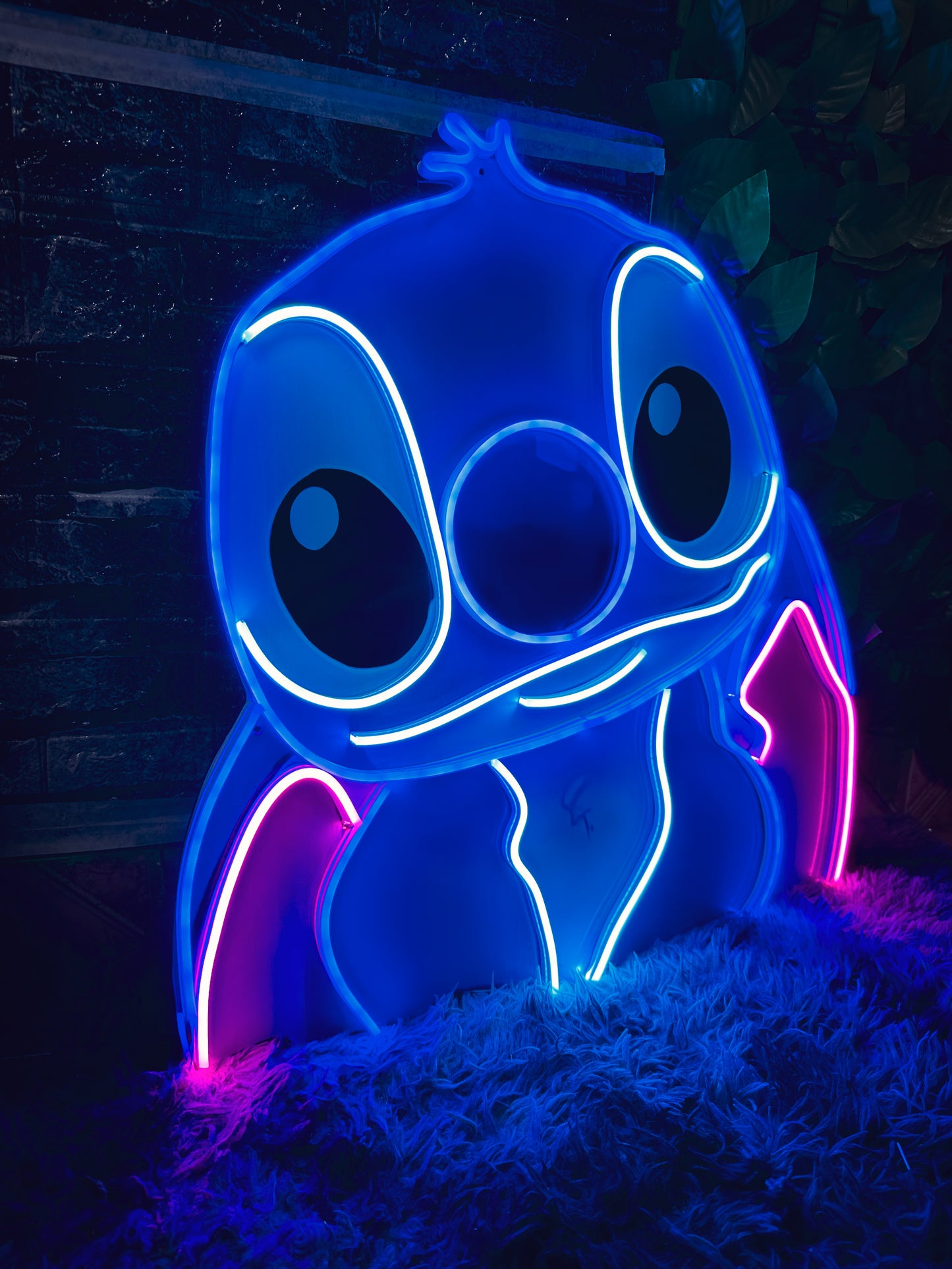 Letrero Neon Stitch (Lilo & Stitch Neonsign)