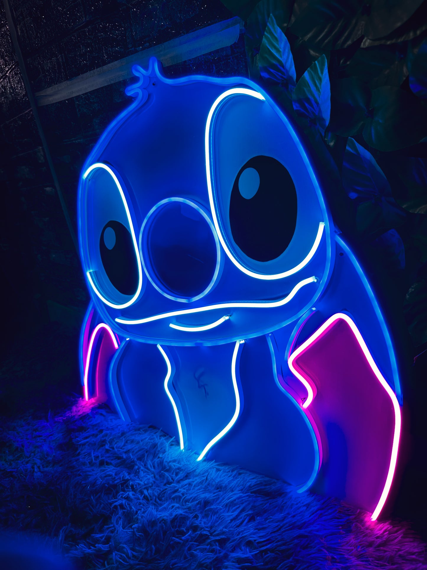 Letrero Neon Stitch (Lilo & Stitch Neonsign)