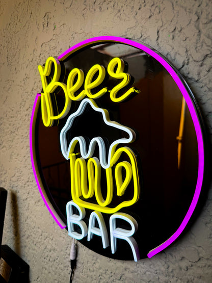 Letrero Neon Beer Bar