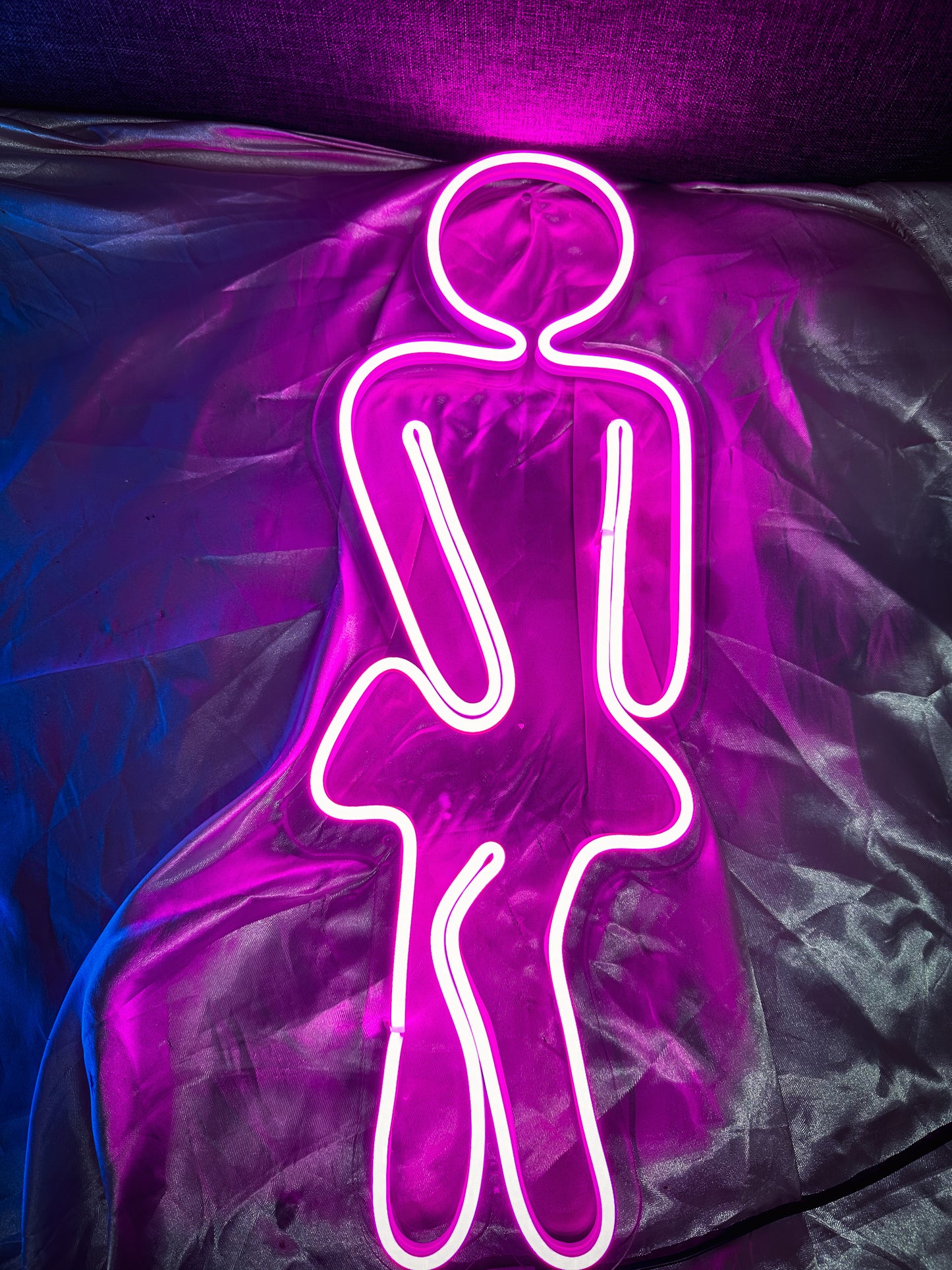 Letreros Neon Baño (Hombre & Mujer) Pack 50 Cm