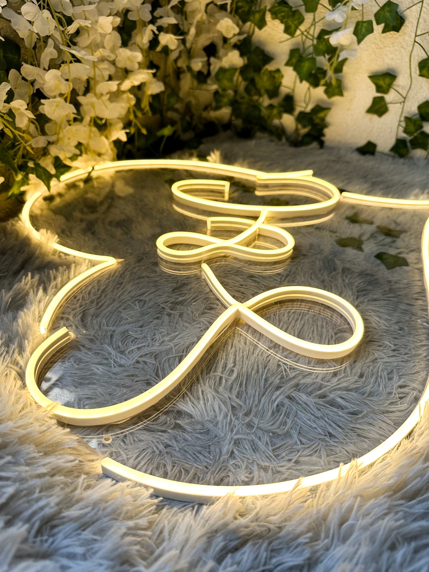 Letrero Neon Parejas ( Decoracion Neonflex Bodas)