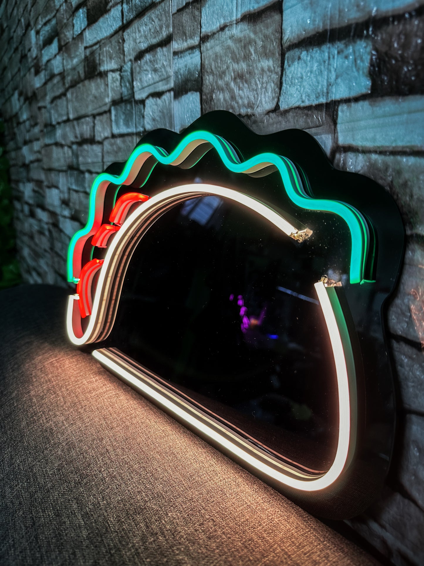 Taco Neon  - Letrero Luminoso para TAQUERIAS