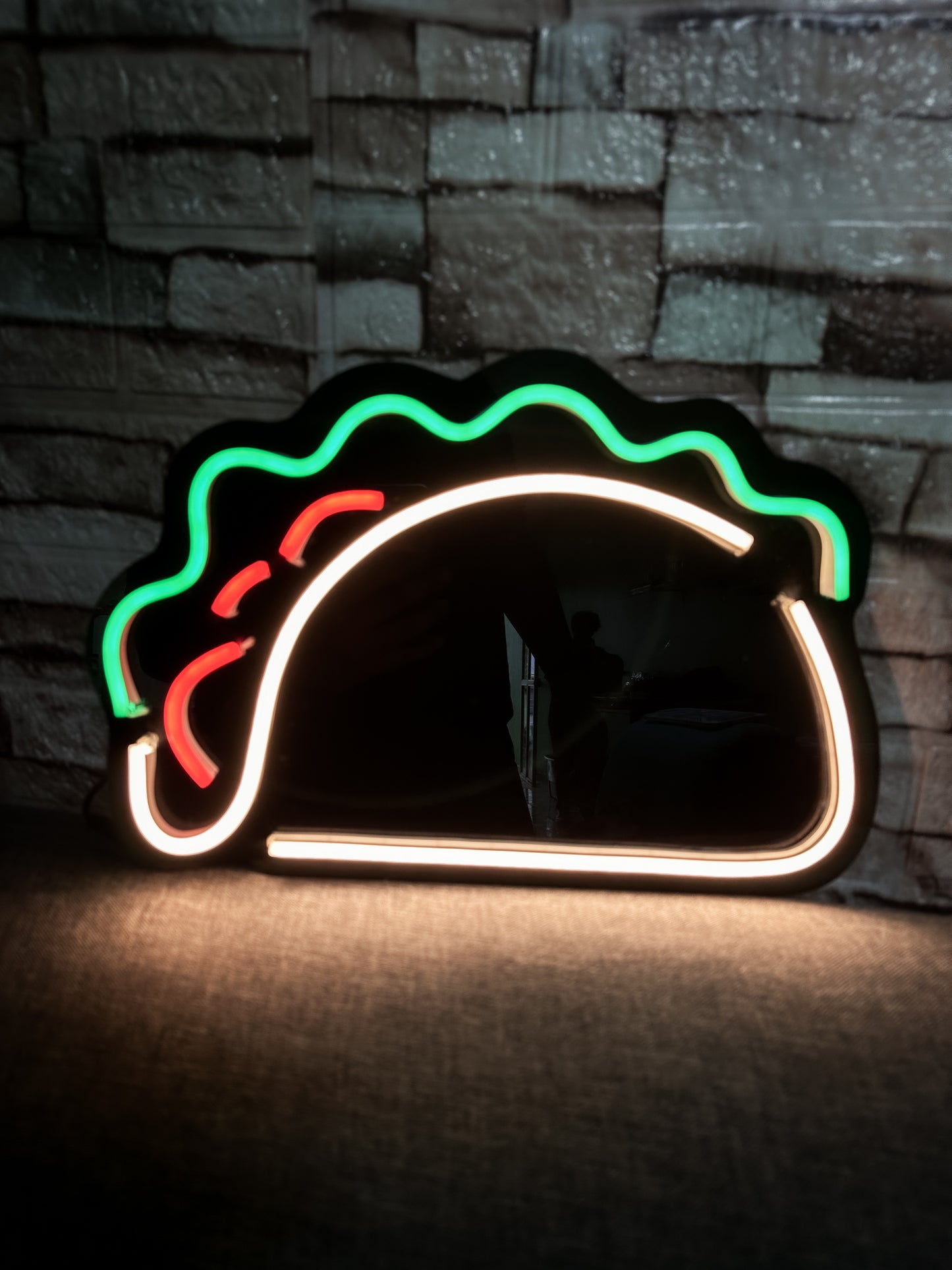 Taco Neon  - Letrero Luminoso para TAQUERIAS