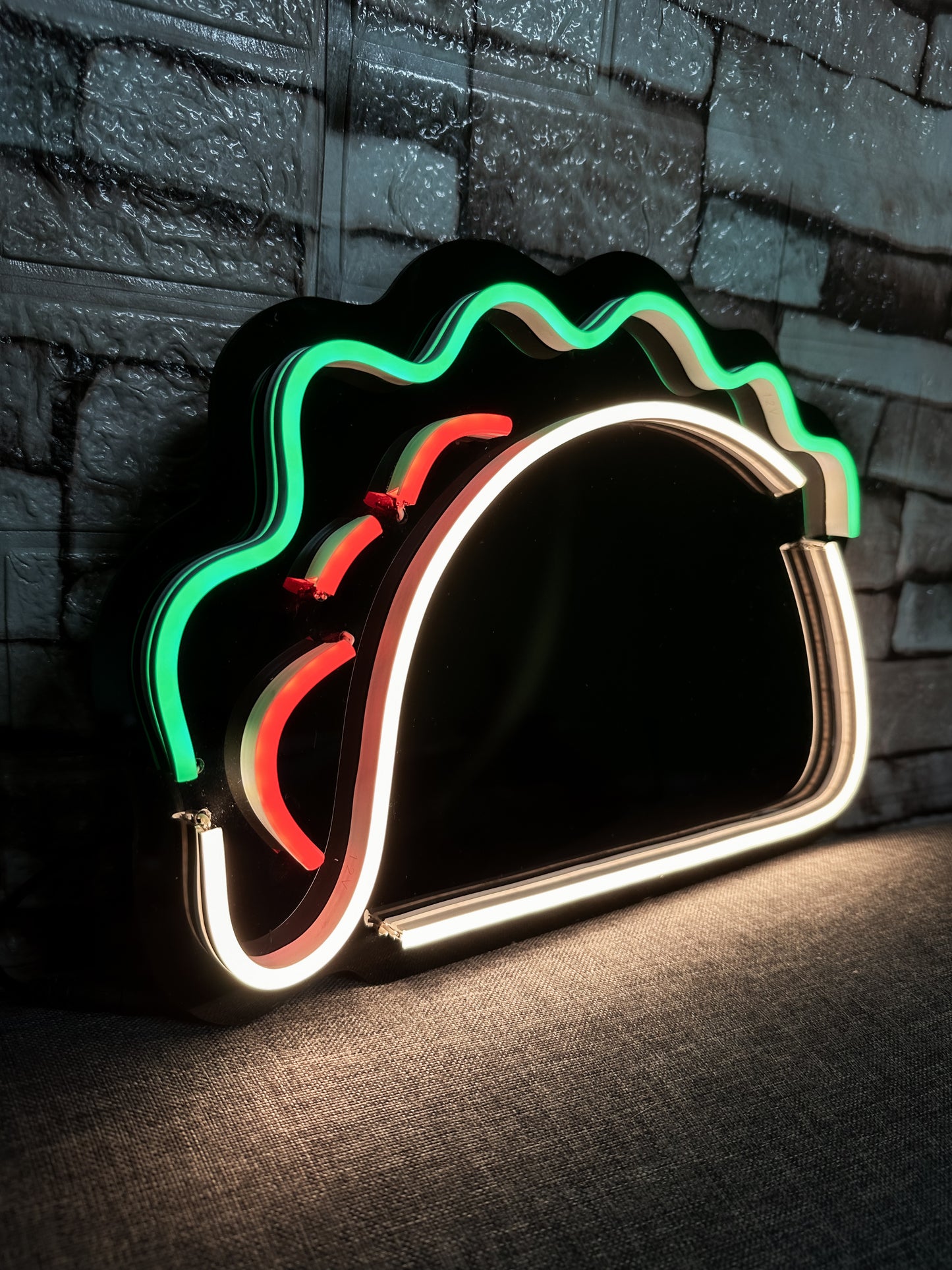 Taco Neon  - Letrero Luminoso para TAQUERIAS