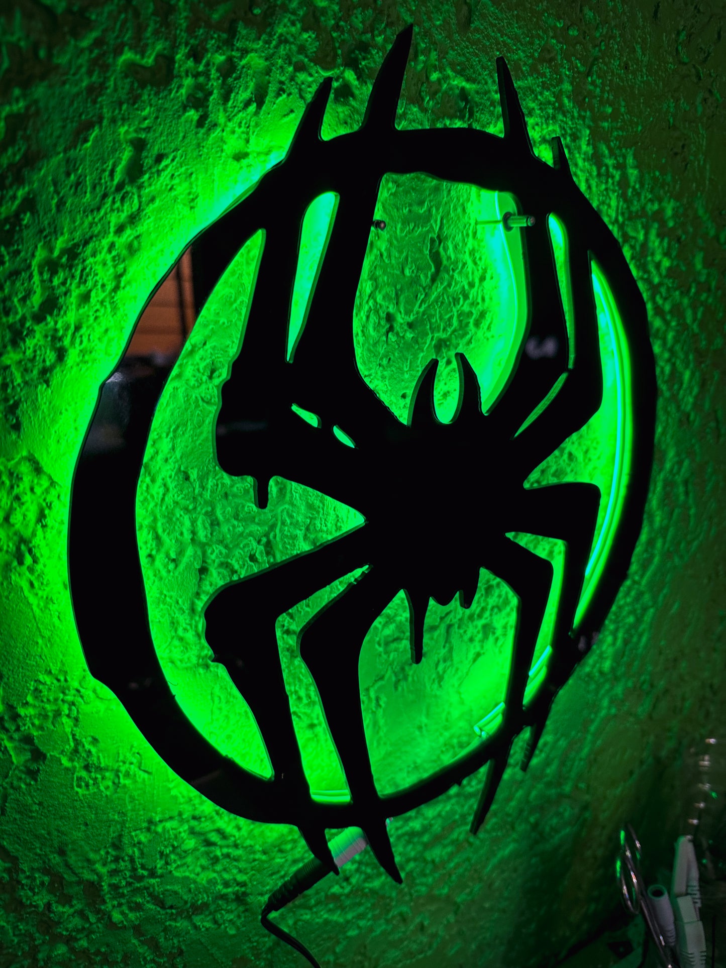 Letrero Spiderman Neon (Miles Morales)