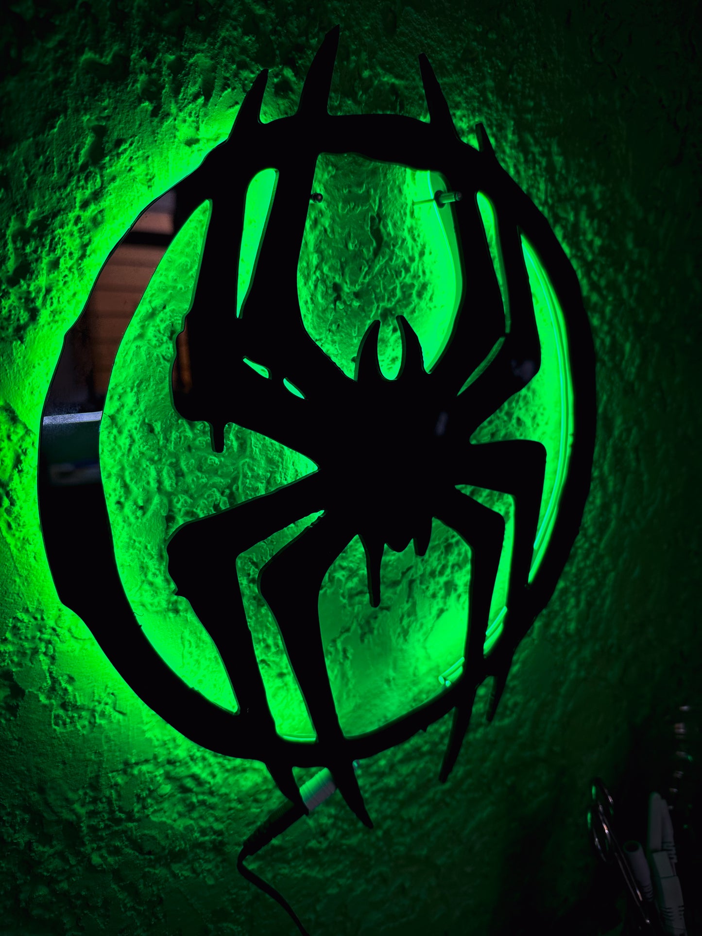 Letrero Spiderman Neon (Miles Morales)