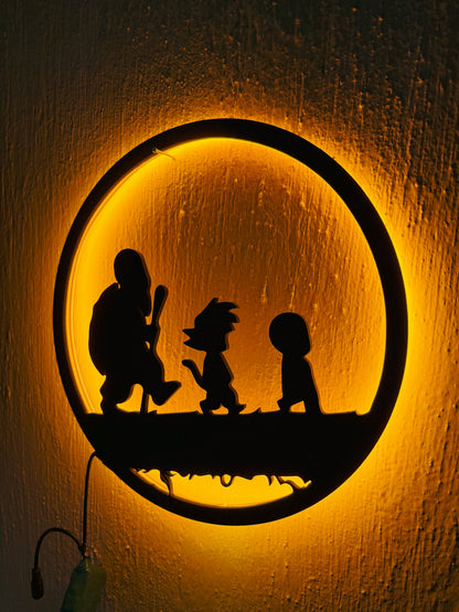 Letrero Dragon Ball Luminoso - Luz Indirecta