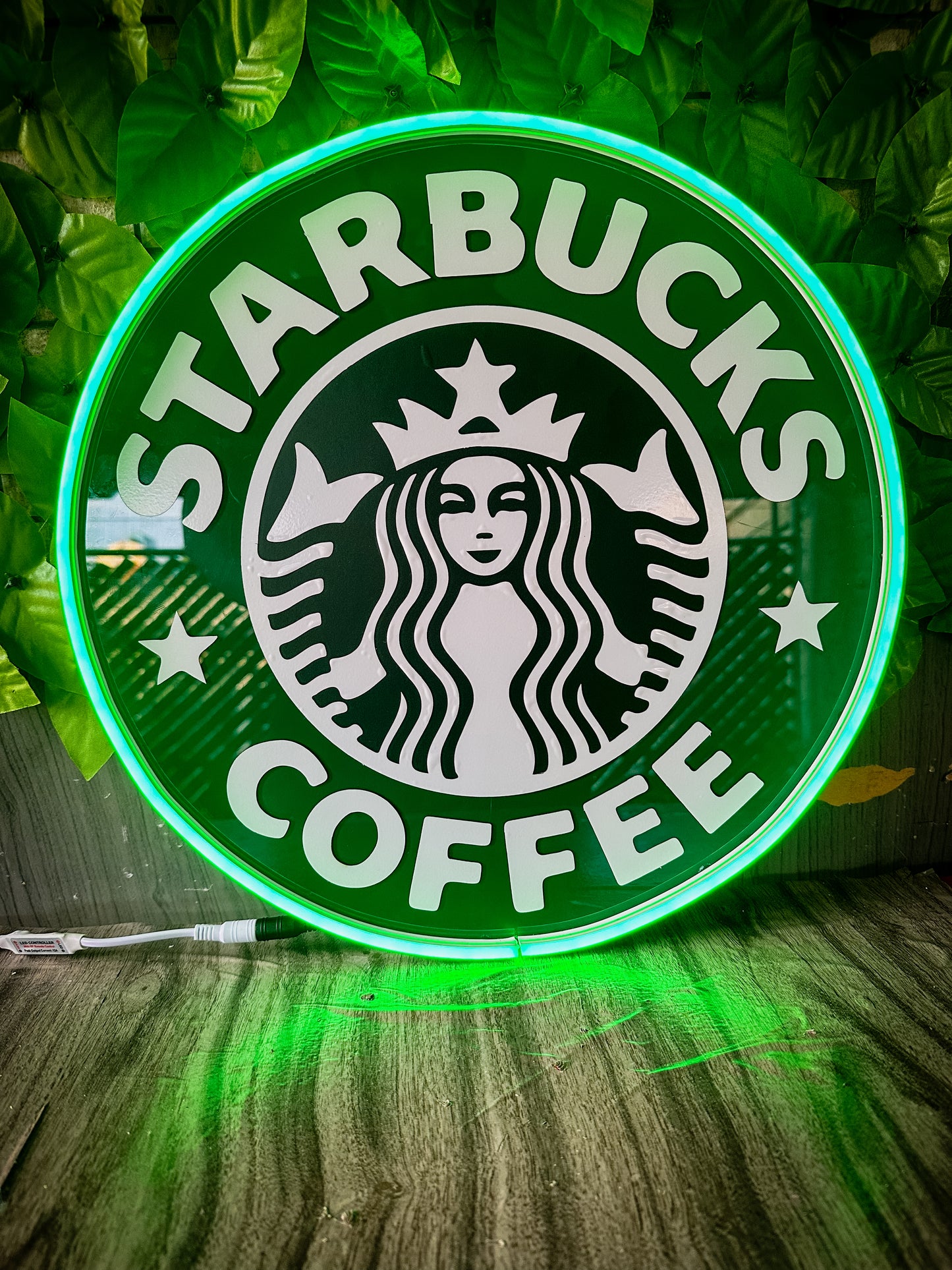 Letrero Neon Starbucks