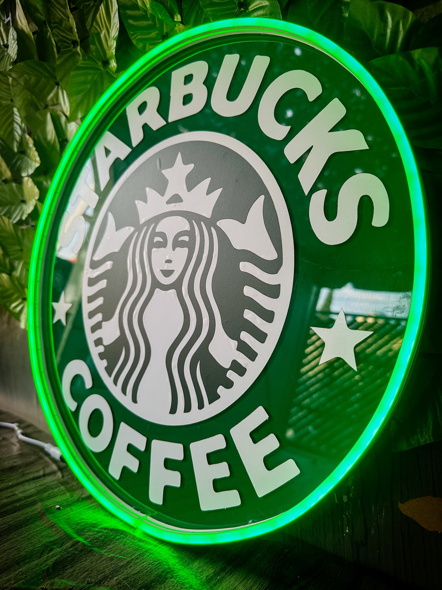 Letrero Neon Starbucks Luminoso