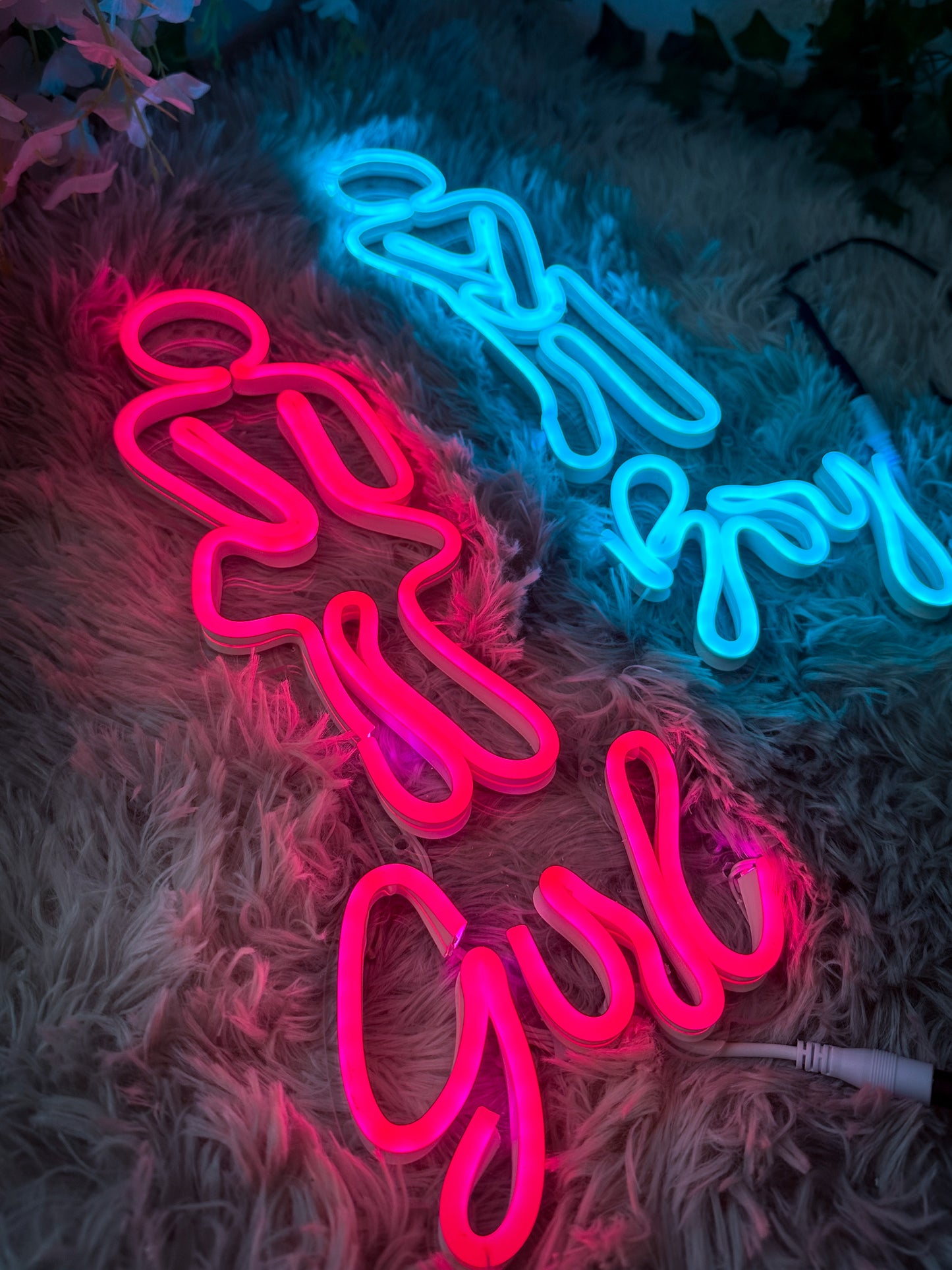 Letreros Neon Baño (wc Hombre / Mujer Pack)
