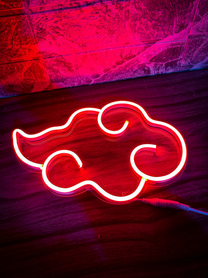 Nube De Akatsuki Neon Led - Naruto Neonflex