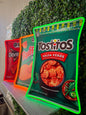 Pack Letreros Neon De Snacks Elegibles