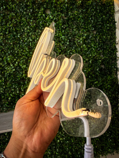 Letrero Abierto Open Neon
