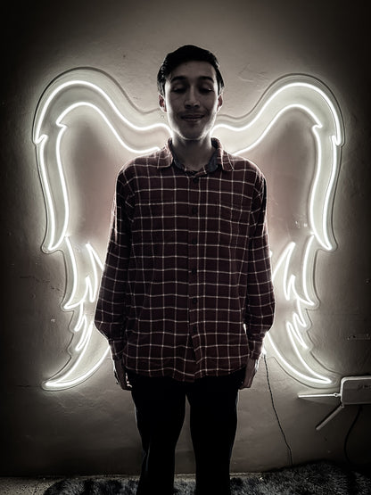 Letrero Neon Alas ( Wings Neonsign)