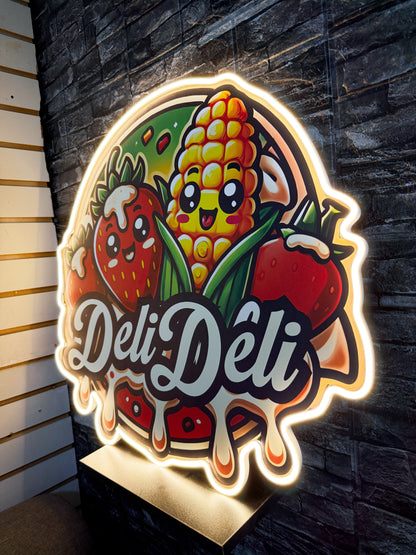 Logo Personalizado Neon - Tu Logo Impreso Con Neon 60 cm