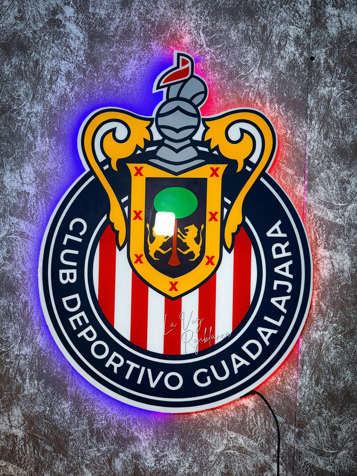 Letrero Chivas De Guadalajara - Letreros Luminosos Futbol