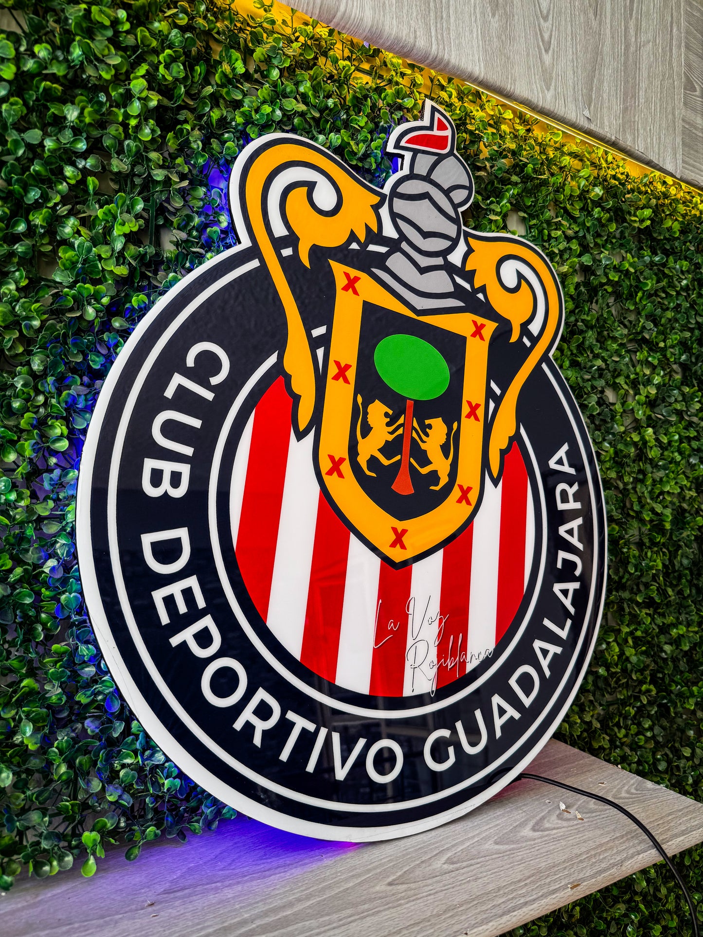 Letrero Chivas De Guadalajara - Letreros Luminosos Futbol
