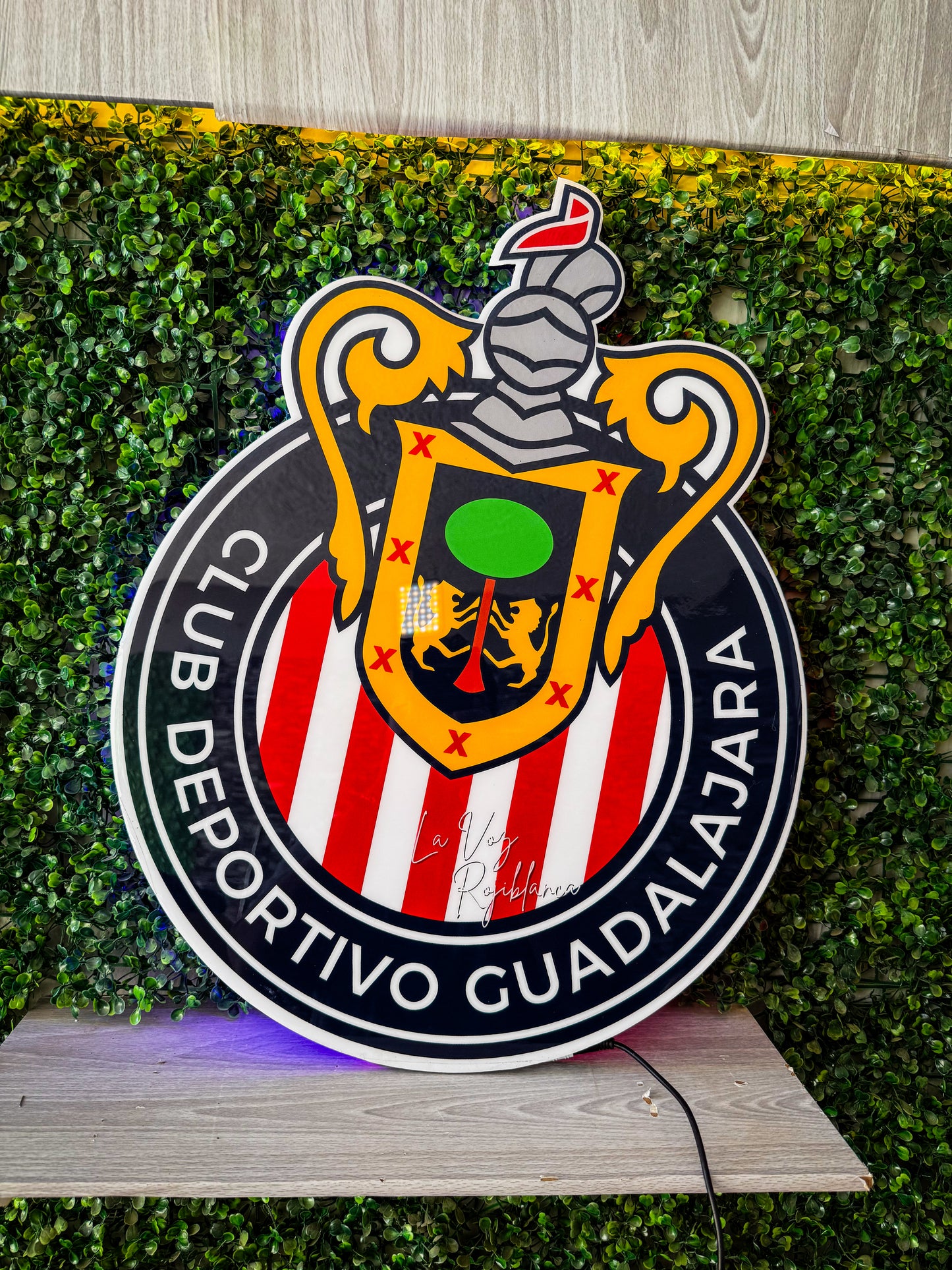 Letrero Chivas De Guadalajara - Letreros Luminosos Futbol