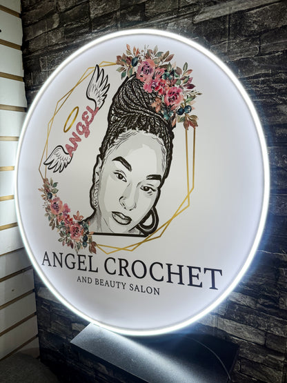 Logo Personalizado Neon - Tu Logo Impreso Con Neon 60 cm
