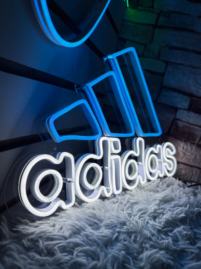 Logo Neon Tenis  Luminoso