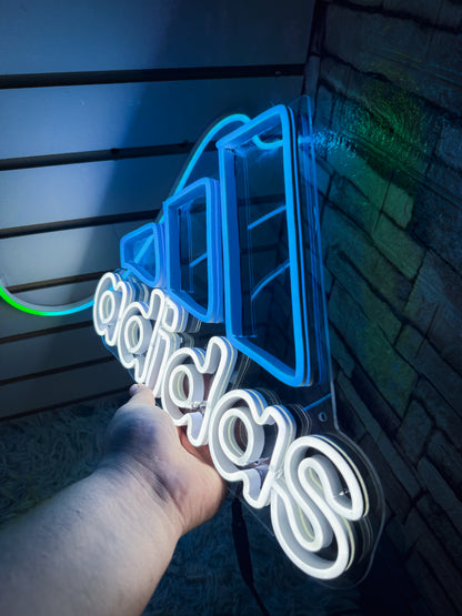 Logo Neon Tenis  Luminoso