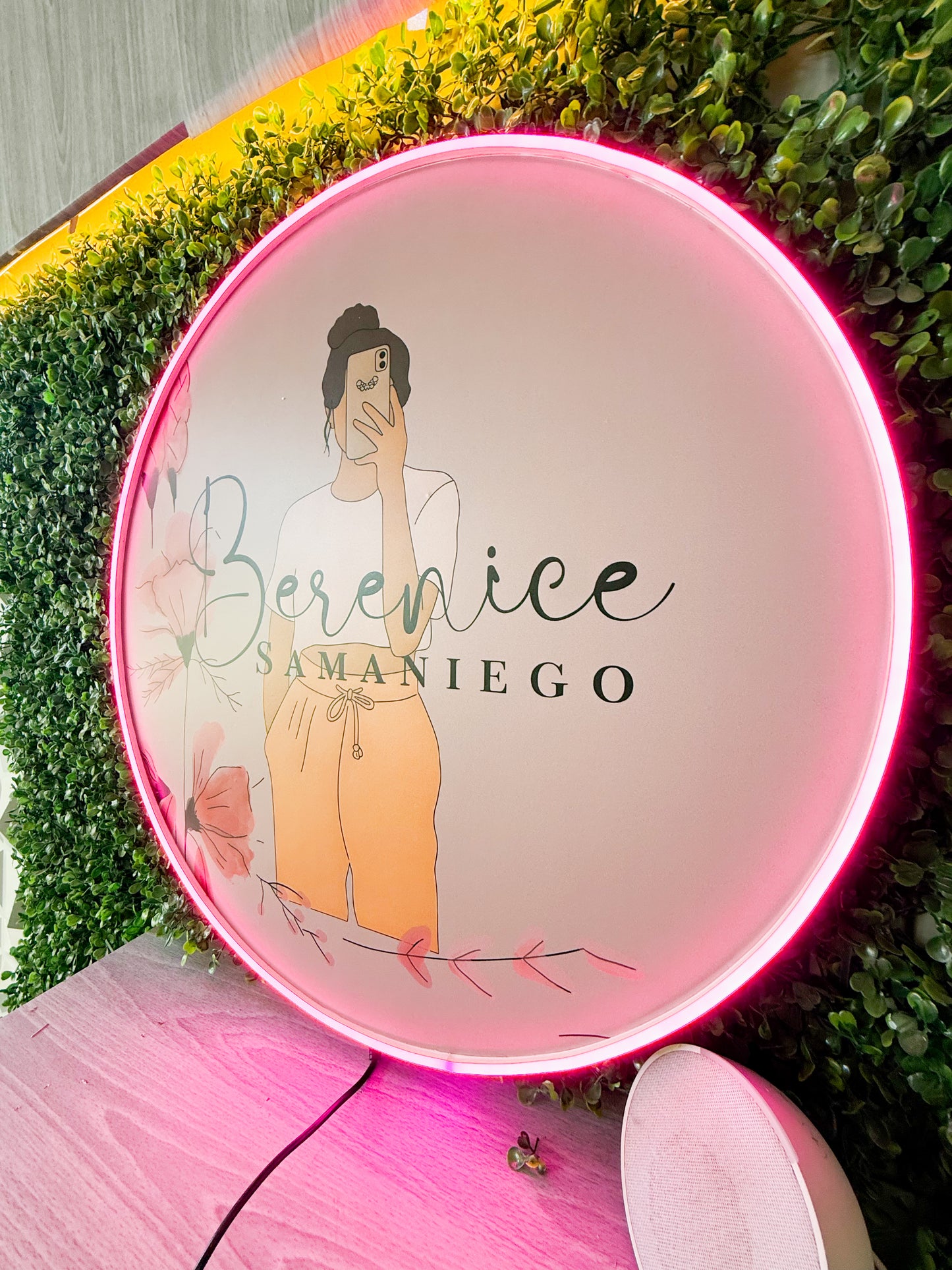 Logo Personalizado Neon - Tu Logo Impreso Con Neon 80 cm